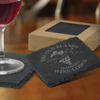 Agogo Slate Coaster Set of 4 - 113118