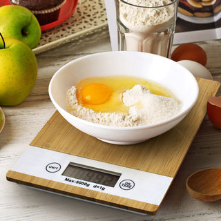 Agogo Bamboo Kitchen Scale - 121798