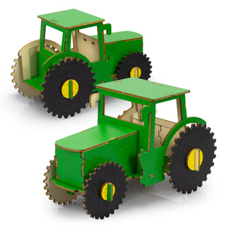 BRANDCRAFT Tractor Wooden Model - 124026