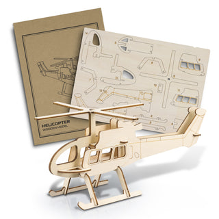 BRANDCRAFT Helicopter Wooden Model - 124040