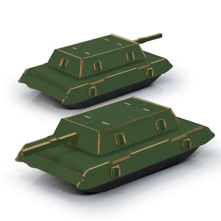 BRANDCRAFT Tank Wooden Model - 124053