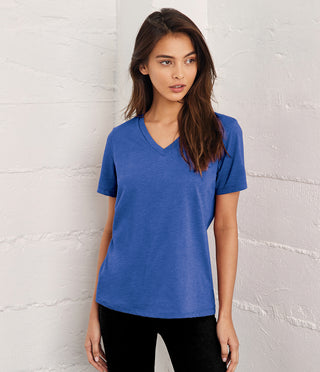 BELLA+CANVAS Women's Relaxed Triblend V-Neck Tee - BC6415