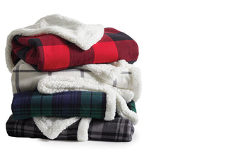 Port Authority Flannel Sherpa Blanket - BP43