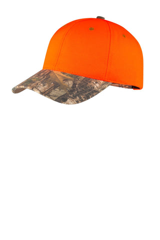 Port Authority Enhanced Visibility Cap with Camo Brim - C804