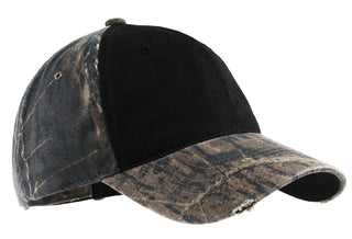 Port Authority Camo Cap with Contrast Front Panel - C807