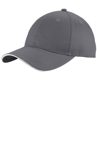 Port & Company Unstructured Sandwich Bill Cap - C919