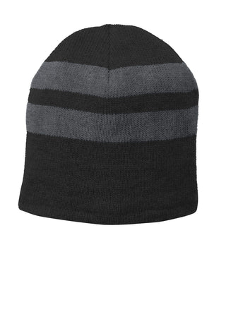 Port & Company Fleece-Lined Striped Beanie Cap - C922