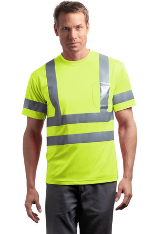 CornerStone ANSI 107 Class 3 Short Sleeve Snag-Resistant Reflective T-Shirt - CS408