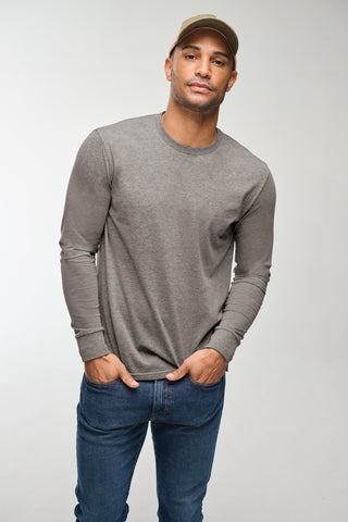 District Perfect Blend CVC Long Sleeve Tee - DT109