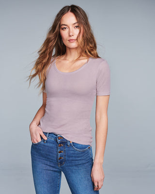 District Women's V.I.T.Rib Scoop Neck Tee - DT6020