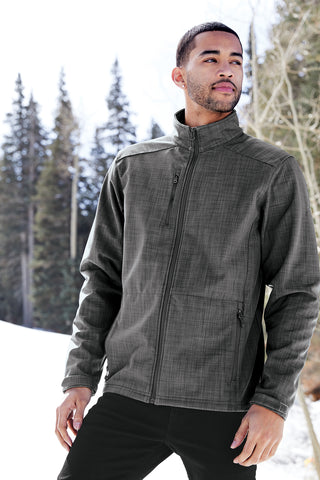 Eddie Bauer Shaded Crosshatch Soft Shell Jacket - EB532