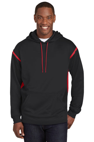 Sport-Tek Tech Fleece Colorblock Hooded Sweatshirt - F246