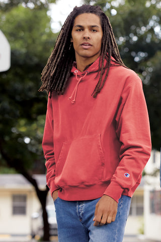 Champion Reverse Weave Garment-Dyed Hooded Sweatshirt - GDS101