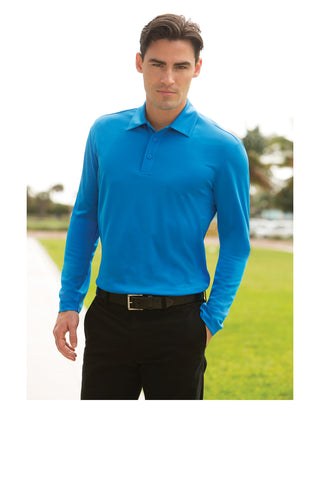 Port Authority Silk Touch Performance Long Sleeve Polo - K540LS