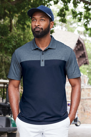 Port Authority Fine Pique Blend Blocked Polo - K831