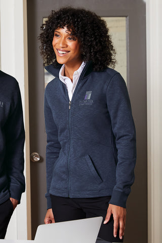 Port Authority Ladies Slub Fleece Full-Zip Jacket - L293