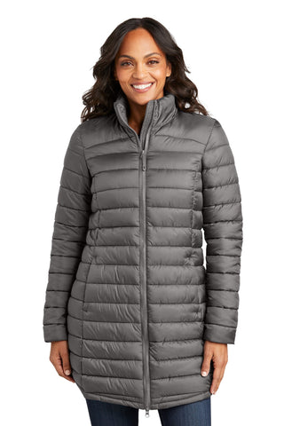 Port Authority Ladies Horizon Puffy Long Jacket - L365