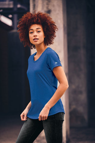 New Era Ladies Series Performance Scoop Tee - LNEA200