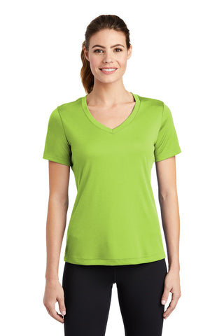 Sport-Tek Ladies PosiCharge Competitor V-Neck Tee - LST353