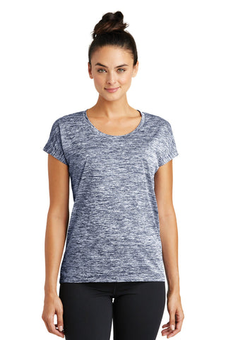 Sport-Tek Ladies PosiCharge Electric Heather Sporty Tee - LST390