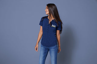 Sport-Tek Ladies Endeavor Henley - LST468