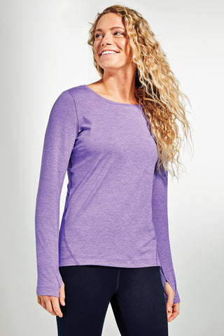 Sport-Tek Ladies Exchange 1.5 Long Sleeve Crew - LST710