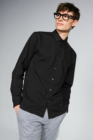 Mercer+Mettle Long Sleeve Stretch Woven Shirt - MM2000