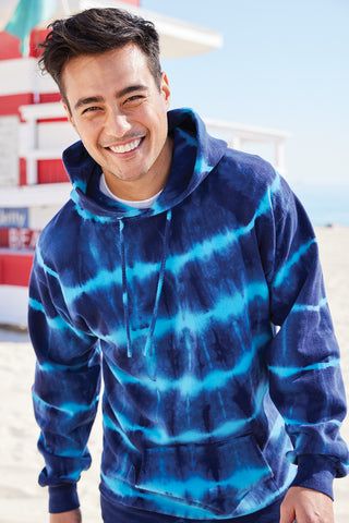 Port & Company Allover Stripe Tie-Dye Fleece - PC143