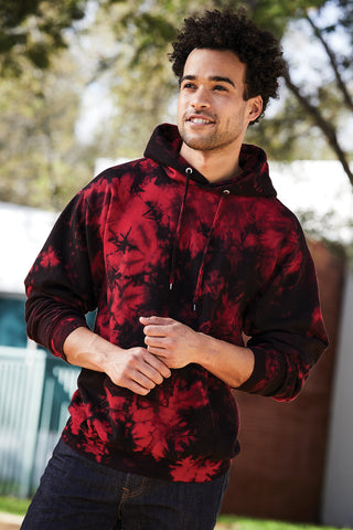 Port & Company Crystal Tie-Dye Pullover Hoodie - PC144