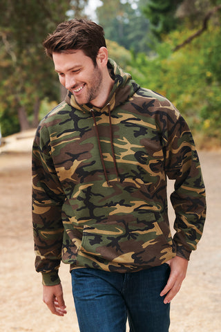 Port & Company Core Fleece Camo Pullover Hooded Sweatshirt - PC78HC