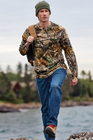 Russell Outdoors Realtree Long Sleeve Pocket Tee - RU100LSP