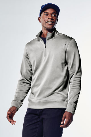 Sport-Tek PosiCharge Sport-Wick Heather Fleece 1/4-Zip Pullover - ST263