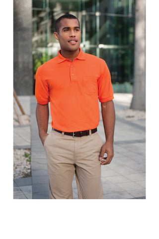 Port Authority Tall Silk Touch Polo with Pocket - TLK500P