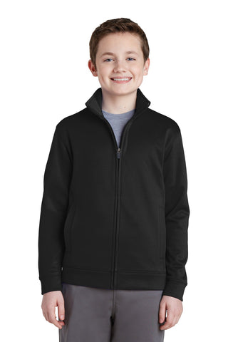 Sport-Tek Youth Sport-Wick Fleece Full-Zip Jacket - YST241