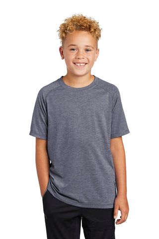 Sport-Tek Youth PosiCharge Tri-Blend Wicking Raglan Tee - YST400