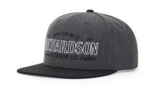 Richardson Acrylic-Wool Blend Flatbill Snapback - 510