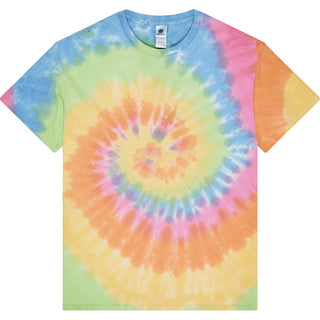 1000 Colortone Tie Dye Adult Eternity - Front View | color:Eternity|view:front