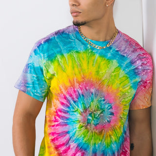 1000 Colortone Tie Dye Adult T-Shirt (Saturn)