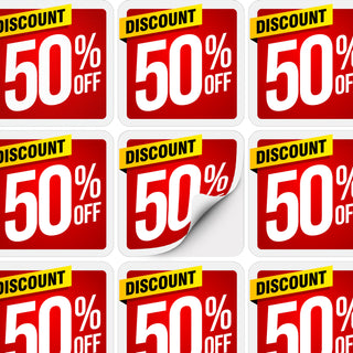 Imprint Labels 50 x 50mm (White) — Layout Example