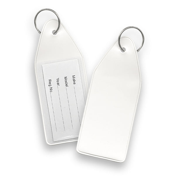 Tab Key Tag (White)