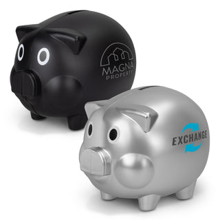 Agogo Piggy Bank (Black)