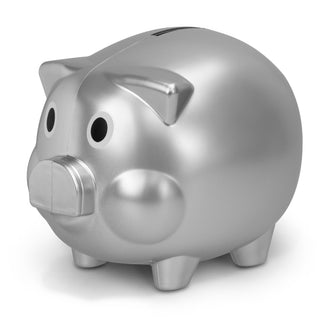 Agogo Piggy Bank (Silver)