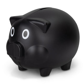 Agogo Piggy Bank (Black)