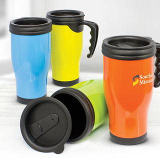 Agogo Commuter Travel Mug (White)