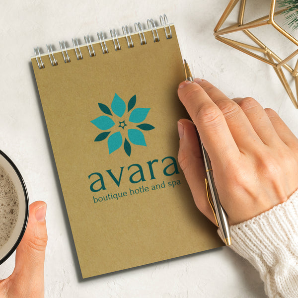 Linen Kraft Note Pad - Small (Natural)