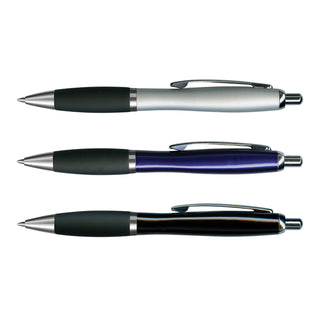 Agogo Atlantis Pen (Silver/Black)