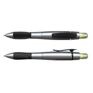 Agogo Duo Pen with Highlighter (Yellow)