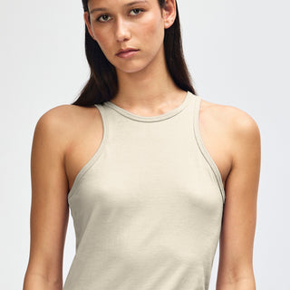 American Apparel 101CVC Tank Top (Heather Bone)