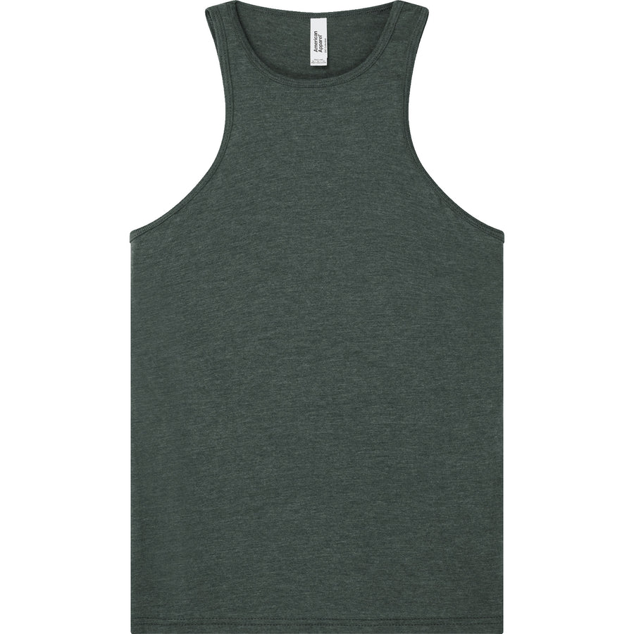American Apparel 101CVC Tank Top (Heather Charcoal)
