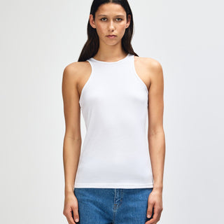 American Apparel 101CVC Tank Top (White)